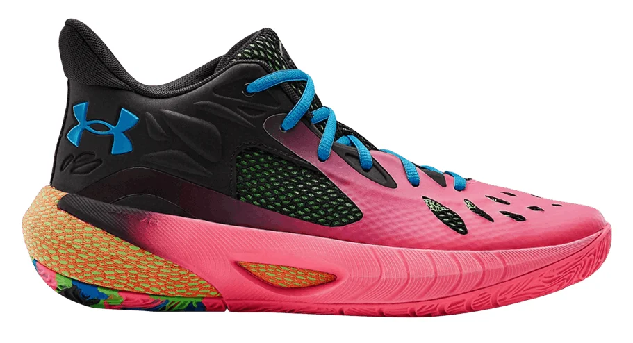 Under Armour HOVR Havoc 3 (Cerise Blackout Purple) basketball shoe