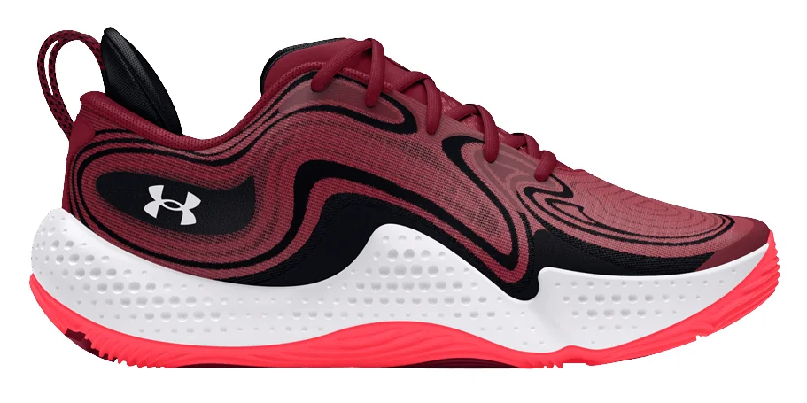 Under Armour Spawn 6 (Cardinal) basketball shoe