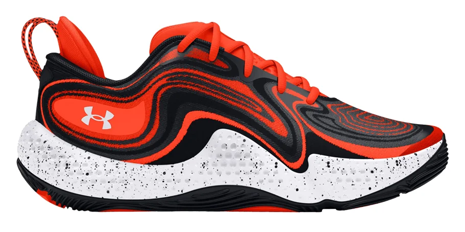 Under Armour Spawn 6 (Black Phoenix Fire) basketball shoe