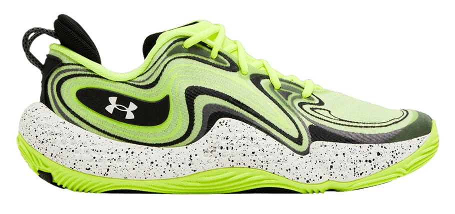 Under Armour Spawn 6 (High Vis Yellow) basketball shoe